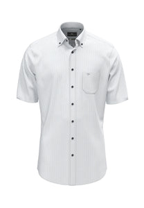 Fynch Hatton Seersucker Stripe Shirt  Summer Breeze