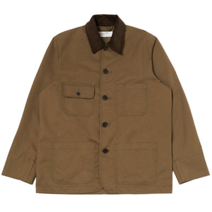 Universal Works Brushed Polytech Jacket Khaki