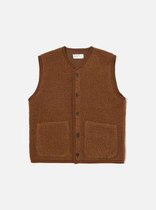 Universal Works Lancaster Gilet Cumin