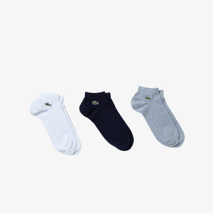 Lacoste 3 Pack Low Cut Socks
