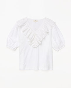 Yerse Frill T-Shirt 42012 - White