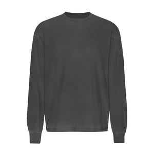 Colorful Standard Oversized Long Sleeve T Shirt Faded Black CS1003