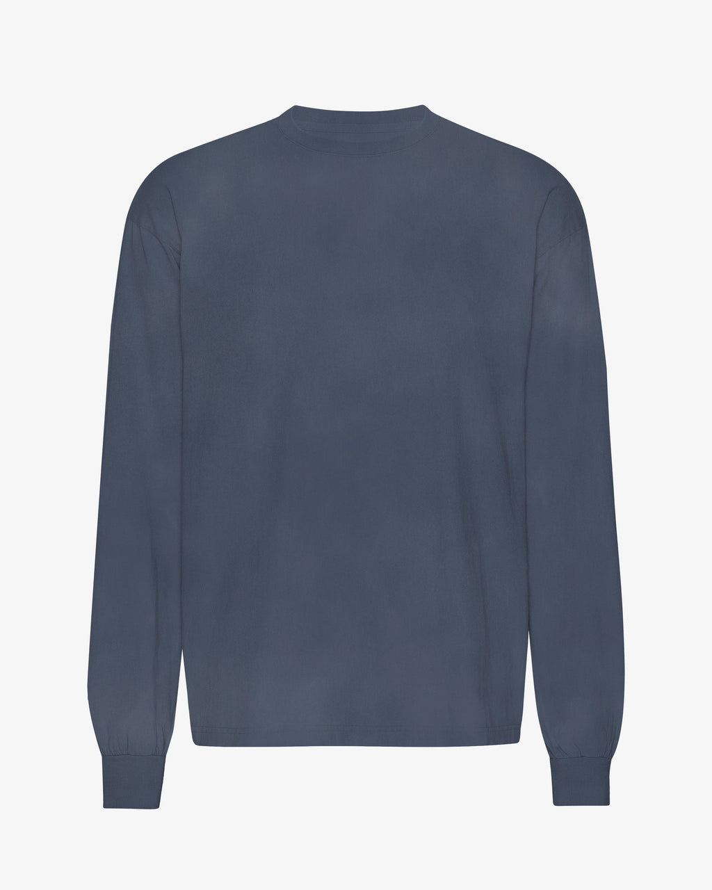 Colorful Standard Organic Long Sleeve T Shirt Neptune Blue – Real ...