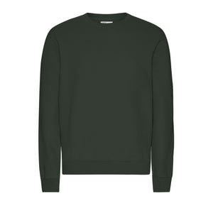 Colorful Standard Organic Crew Neck Sweatshirt Hunter Green CS1005