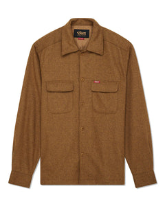 Deus Ex Machina Clayton Wool Shirt Bronze