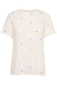 Saint Tropez Dagni Sweatshirt in Ultramarine Hearts