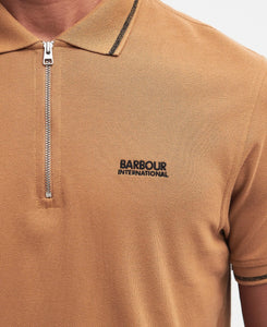 Barbour International Dean Polo Shirt Desert