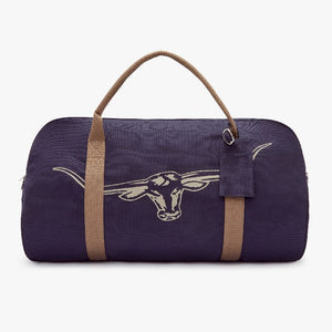 R M Williams Nanga Canvas Duffle Bag Navy CG2881