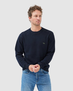 Rodd & Gunn Gunn Crew Neck Sweat in Midnight SP0390