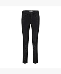 Red Button Molly Coated Jeans - Black