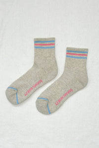 Le Bon Shoppe Girlfriend Socks - Bright Grey