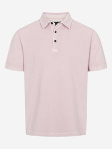 Sand Copenhagen Pique Polo Shirt Pink