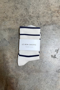 Le Bon Shoppe Wally Socks - Breton Stripe