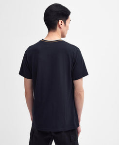 Barbour International Buxton Tipped Tee Black