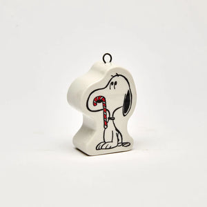 Magpie x Peanuts Bauble Candy Cane