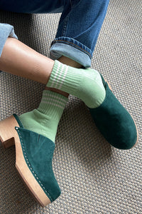 Le Bon Shoppe Girlfriend Socks - Green Leaf