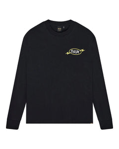 Deus Ex Machina Iota Long Sleeve Black T Shirt