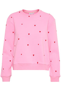 Saint Tropez Dagna Sweatshirt in Pink