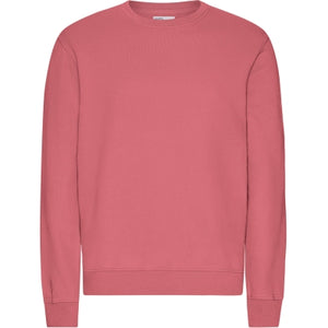 Colorful Standard Organic Cotton Crew Neck Sweatshirt Raspberry Pink