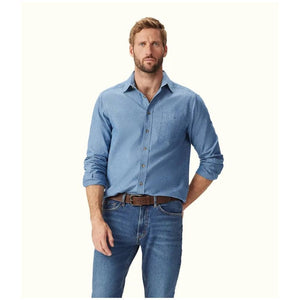 R M Williams Classic Chambray Shirt