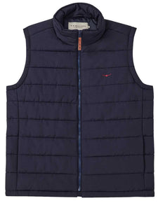 R M Williams Patterson Creek gilet Navy JV232NY04