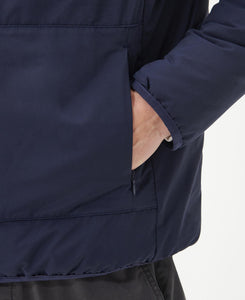 Barbour International Station Quilted Jacket Navy