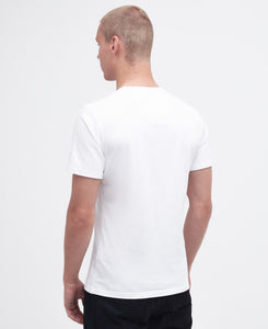 Barbour International Small Logo T Shirt White
