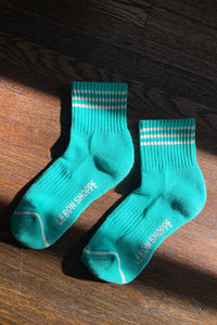 Le Bon Shoppe Girlfriend Socks - Emerald
